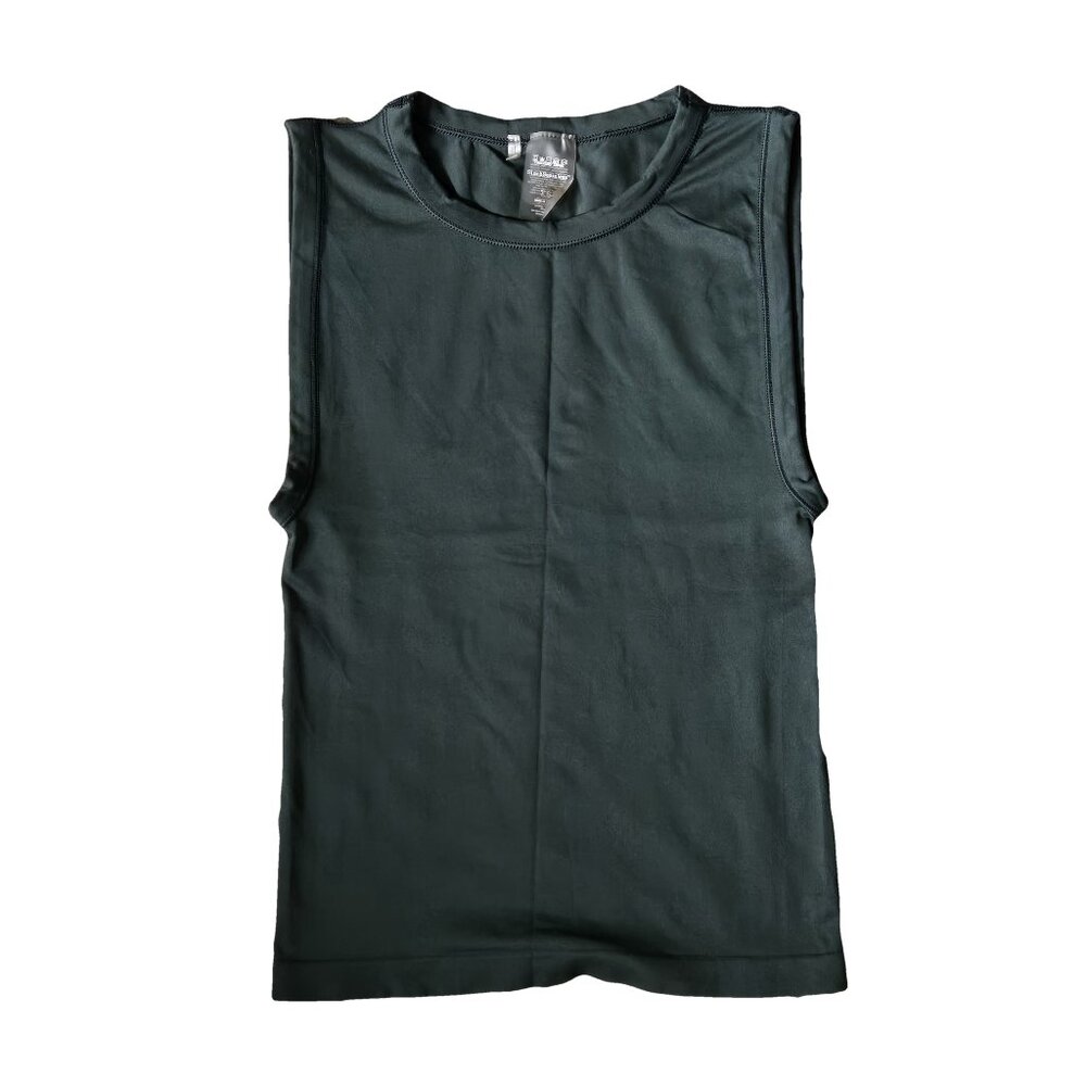 Aritzia SUNDAY BEST Dark Green Fitted Tank S
